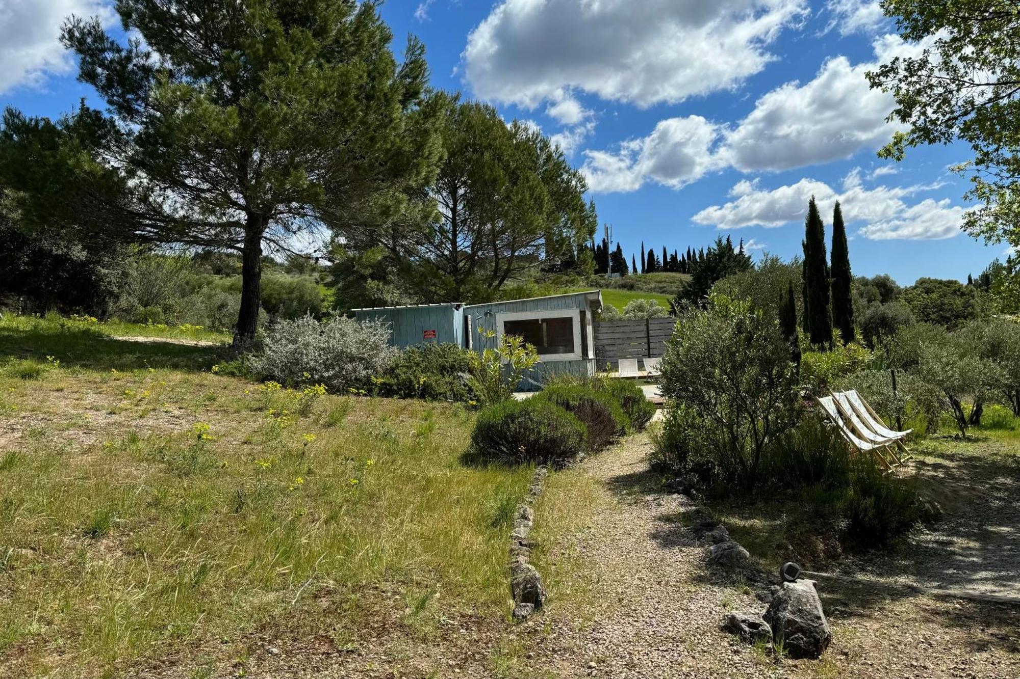 Chambre Tropicale Au Domaine De L'Aven Villeneuve-Minervois Dış mekan fotoğraf